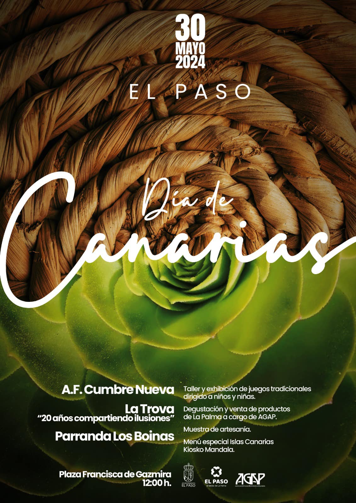 El Paso celebra el Día de Canarias con música, gastronomía y artesanía