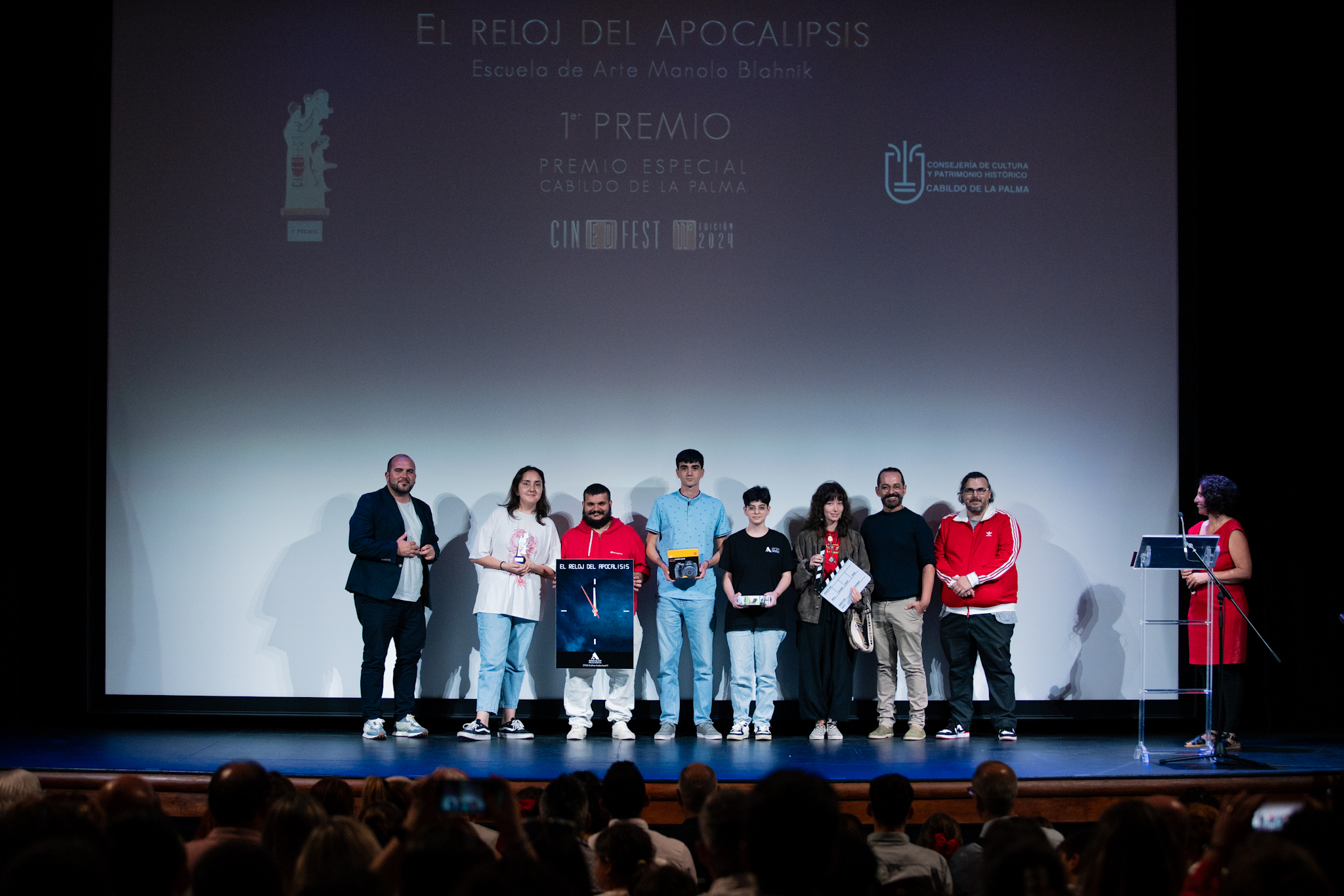La Escuela de Arte Manolo Blahnik, Premio Especial del Cabildo de La Palma de Cinedfest 11 por ‘El reloj del apocalipsis’