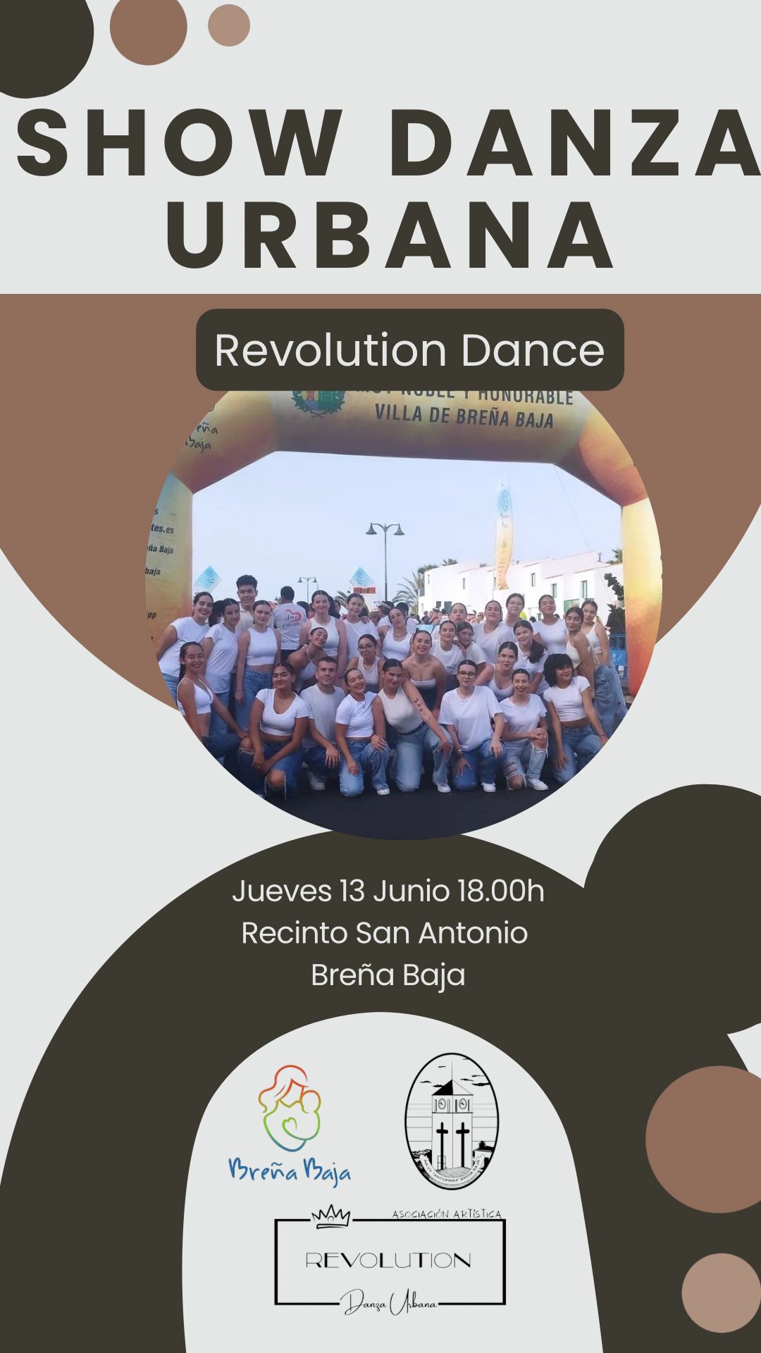 Show de danza urbana en Breña Baja