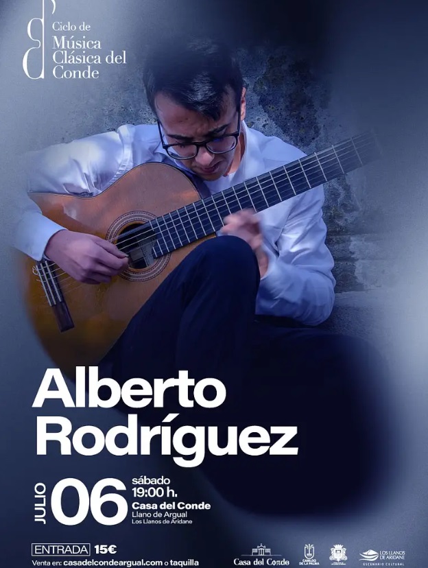 Alberto Rodríguez en el Ciclo de Música Clásica de la Casa del Conde
