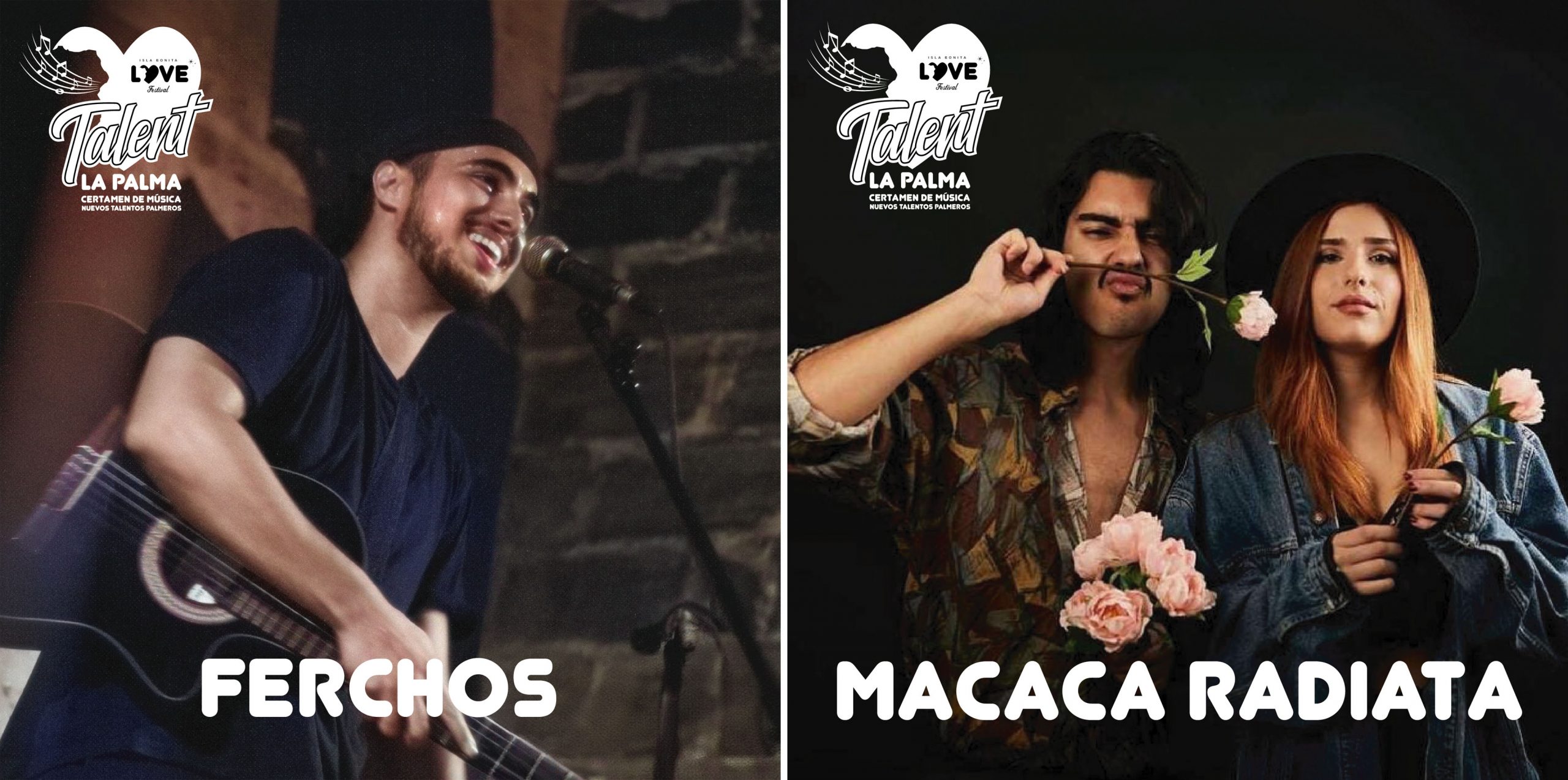 Ferchos y Macaca Radiata estarán en el Love Festival tras ganar el certamen de talentos