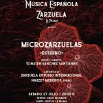 X Festival Internacional de Música Española y Zarzuela (Microzarzuelas)