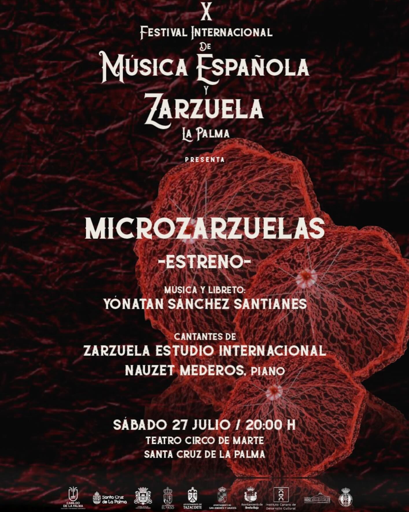 X Festival Internacional de Música Española y Zarzuela (Microzarzuelas)