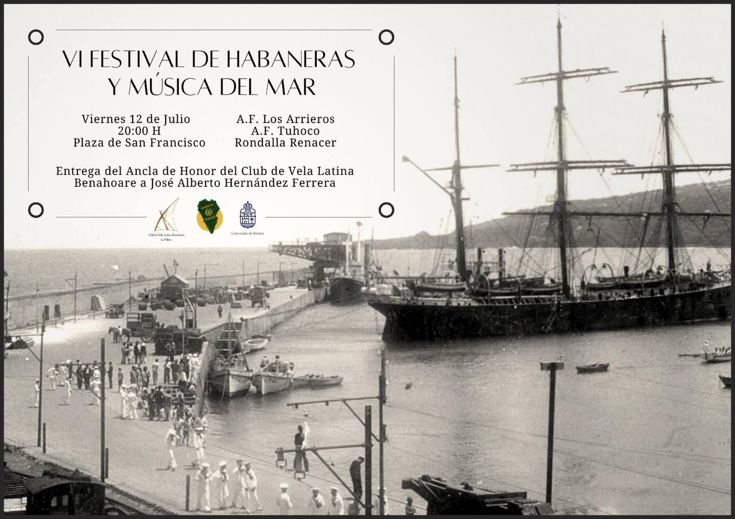Sexta edición del festival ‘Habaneras y Música del Mar’ en Santa Cruz de La Palma